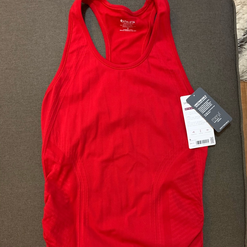 Brand new tags still on athlete speed light tank